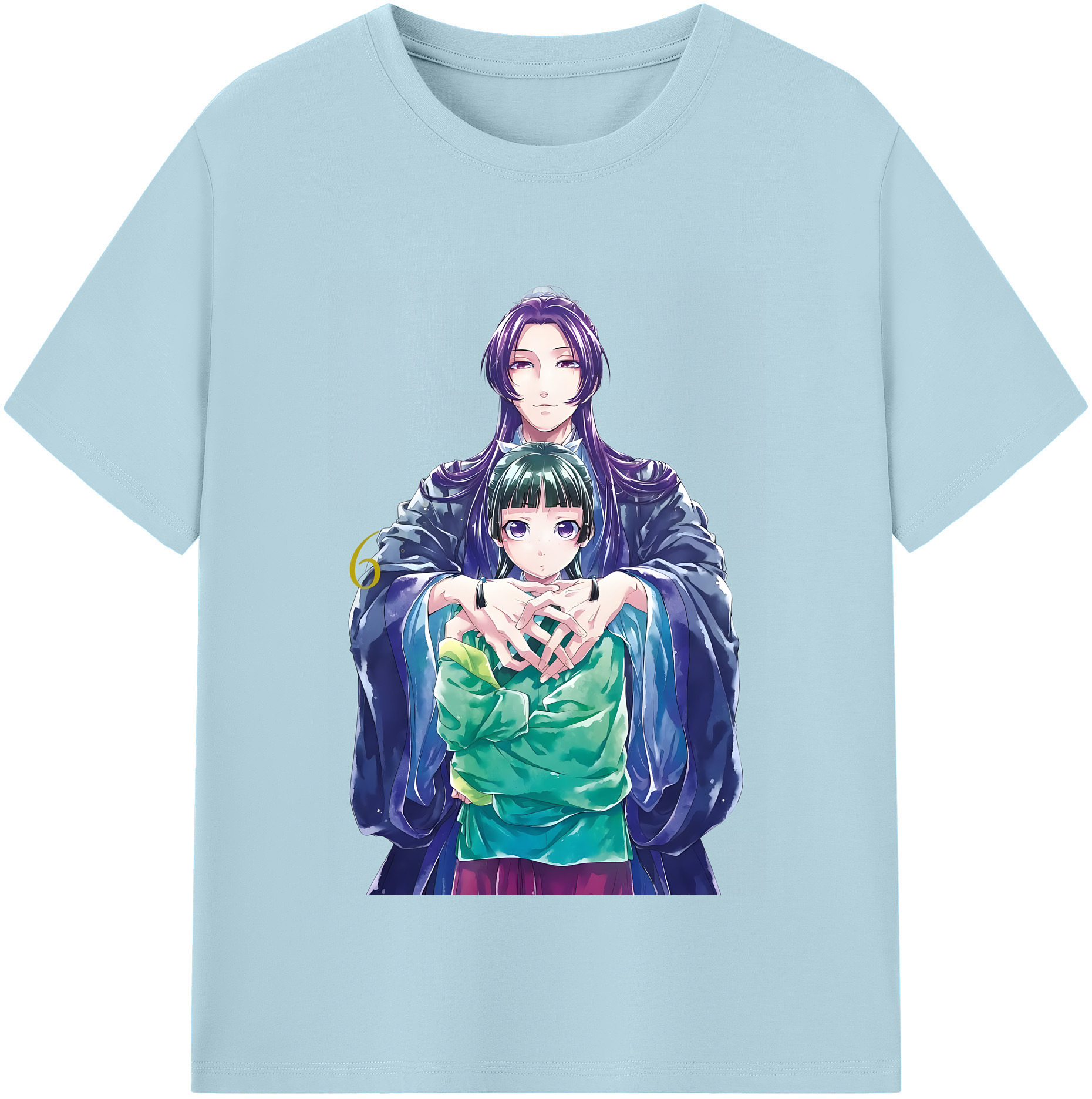 （画像用） 薬屋のひとりごと The Apothecary Diaries 綿100％半袖Tシャツ（フロントプリント）